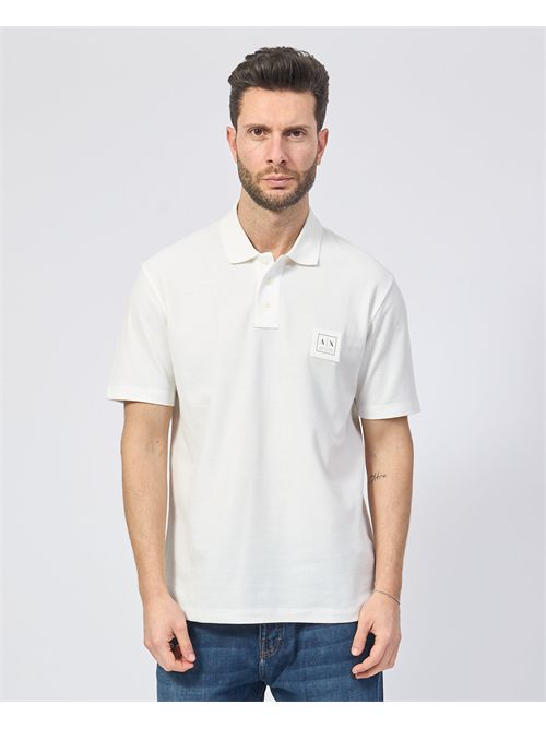 Polo AX regular fit in piqeè di cotone ARMANI EXCHANGE | XM000356-AF12758U0009